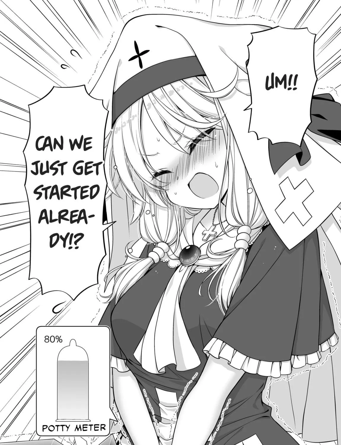Healer-Chan Whose Urge To Urinate Is Steadily Increasing In The Middle of The Final Boss Fight Chapter 2 page 5 - 