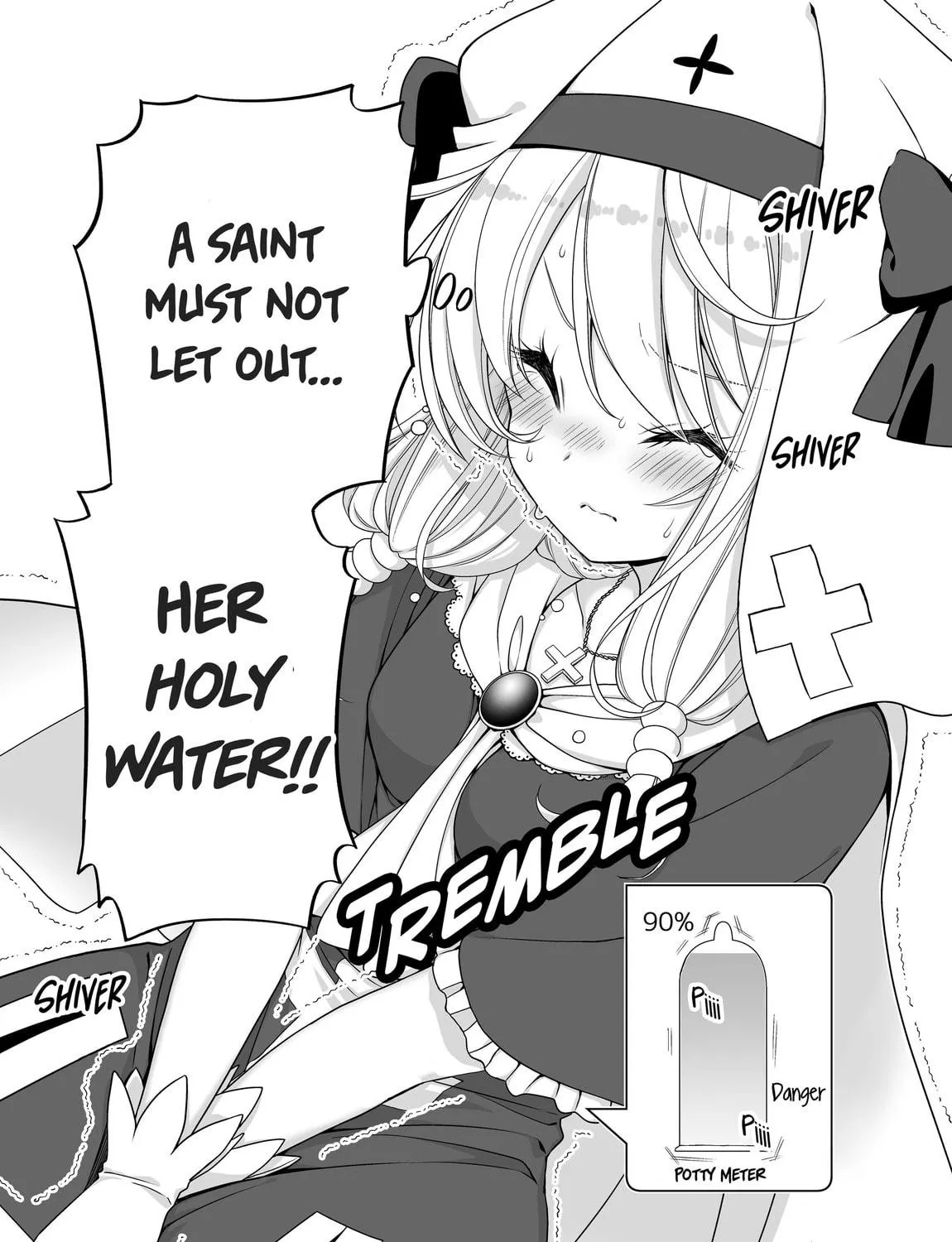 Healer-Chan Whose Urge To Urinate Is Steadily Increasing In The Middle of The Final Boss Fight Chapter 3 page 5 - 