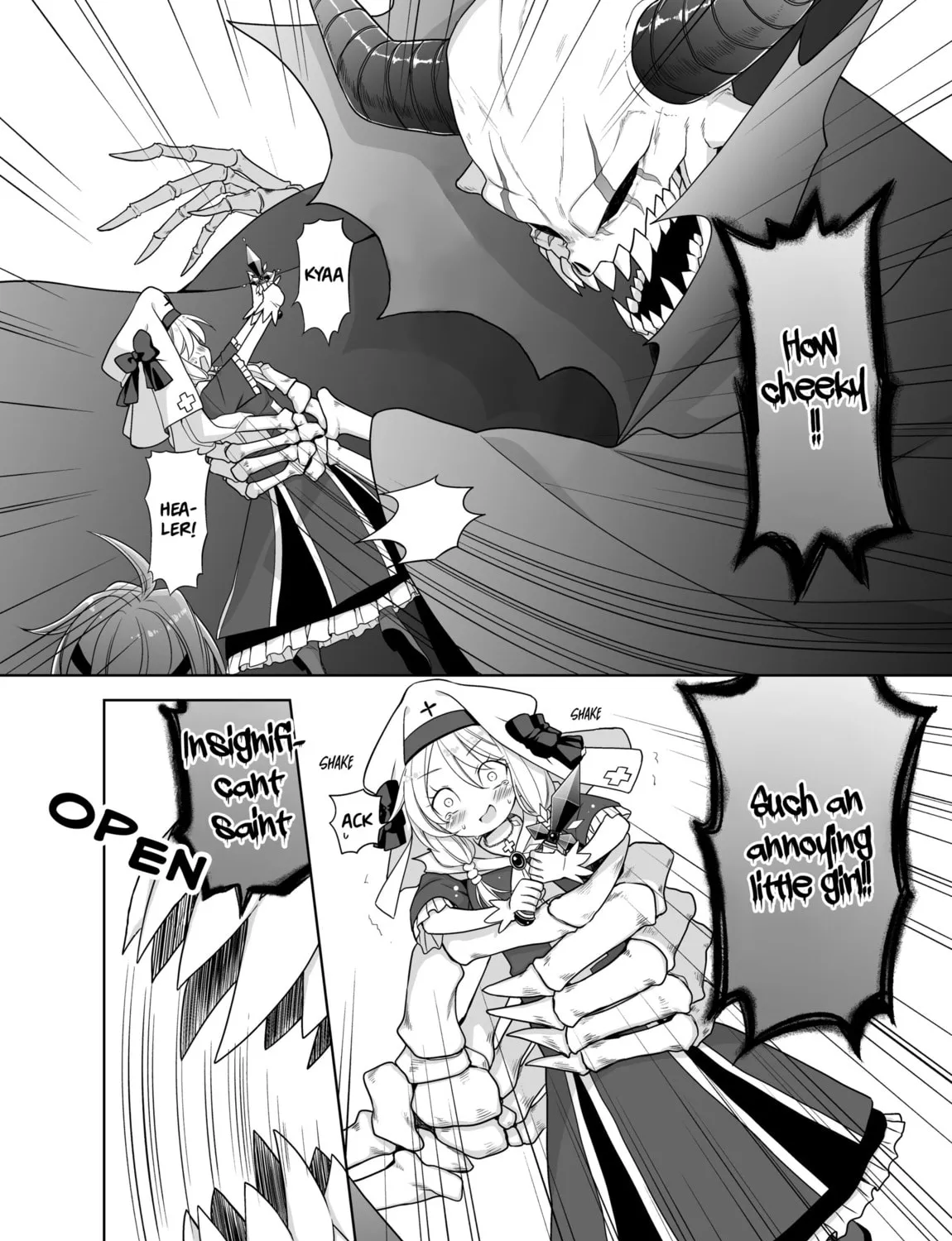 Healer-Chan Whose Urge To Urinate Is Steadily Increasing In The Middle of The Final Boss Fight Chapter 5 page 1 - 
