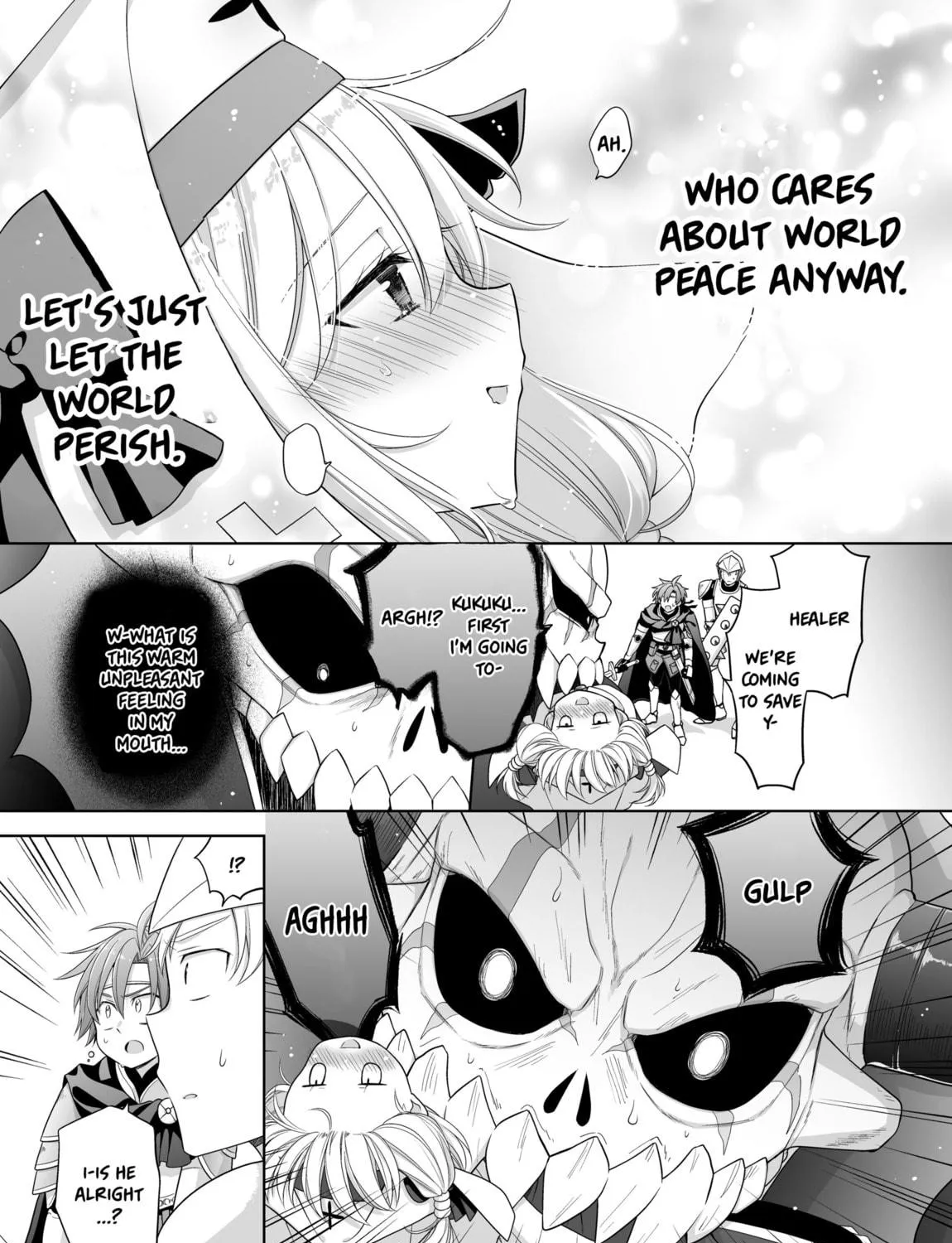 Healer-Chan Whose Urge To Urinate Is Steadily Increasing In The Middle of The Final Boss Fight Chapter 6 page 5 - 