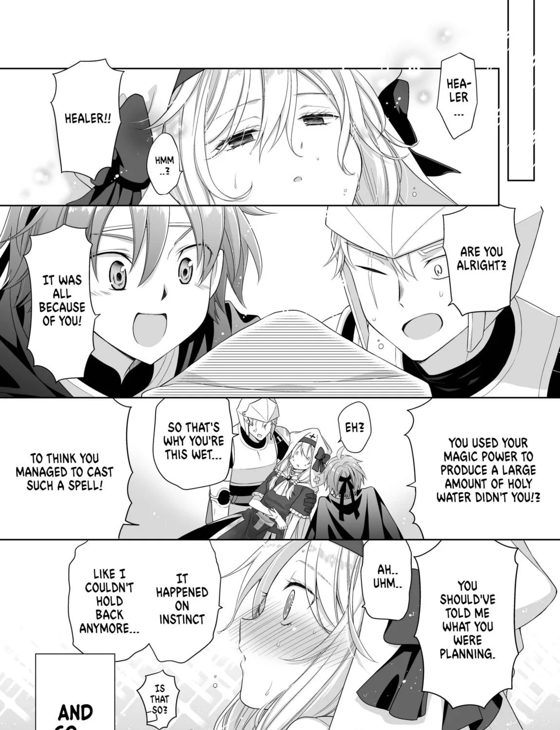 Healer-Chan Whose Urge To Urinate Is Steadily Increasing In The Middle of The Final Boss Fight Chapter 7 page 5 - 