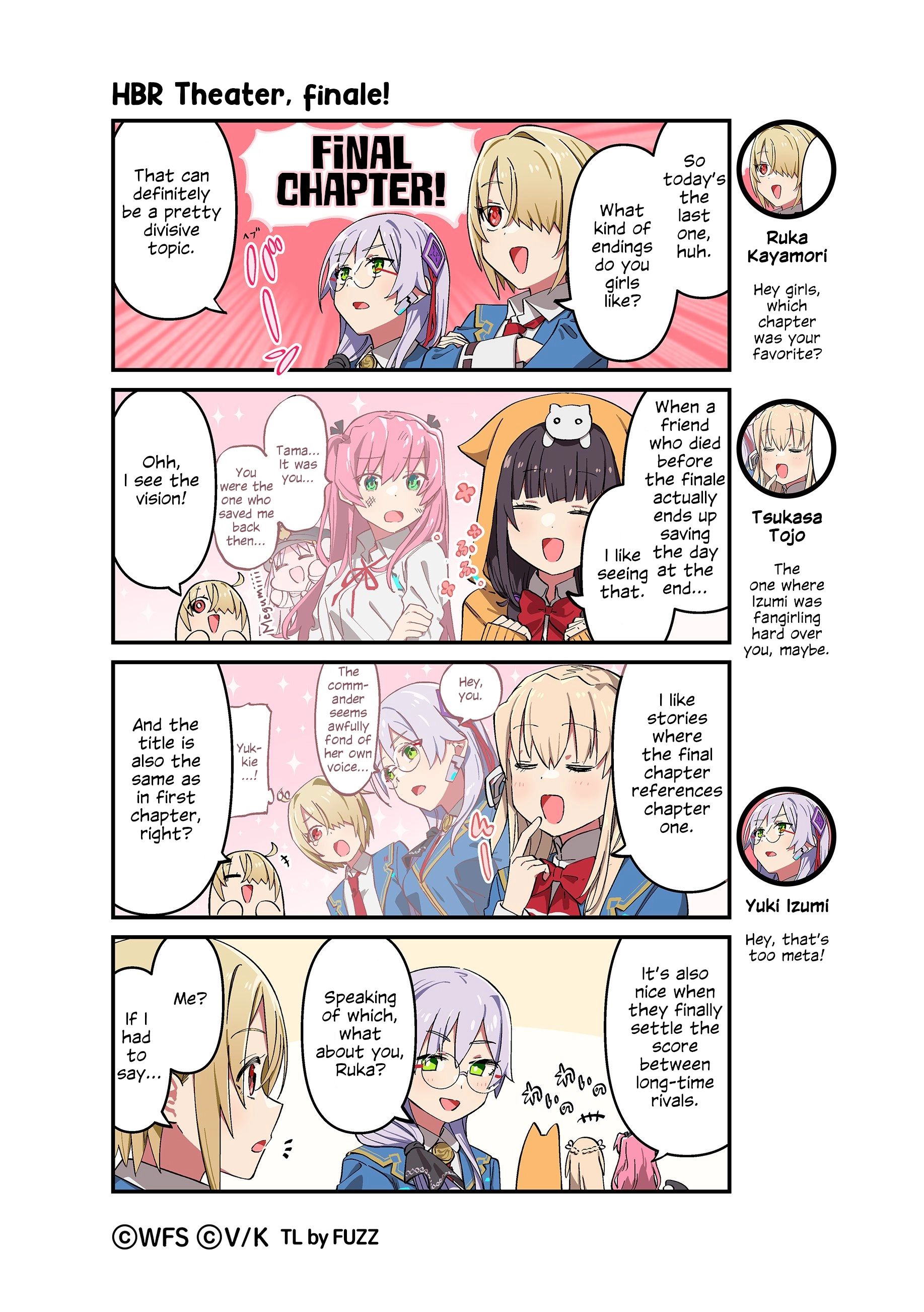 Heaven Burns Red Official 4-Koma Chapter 231 page 1 - 