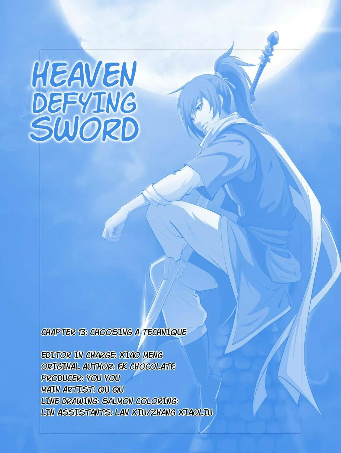 Heaven Defying Sword Chapter 13 page 1 - 