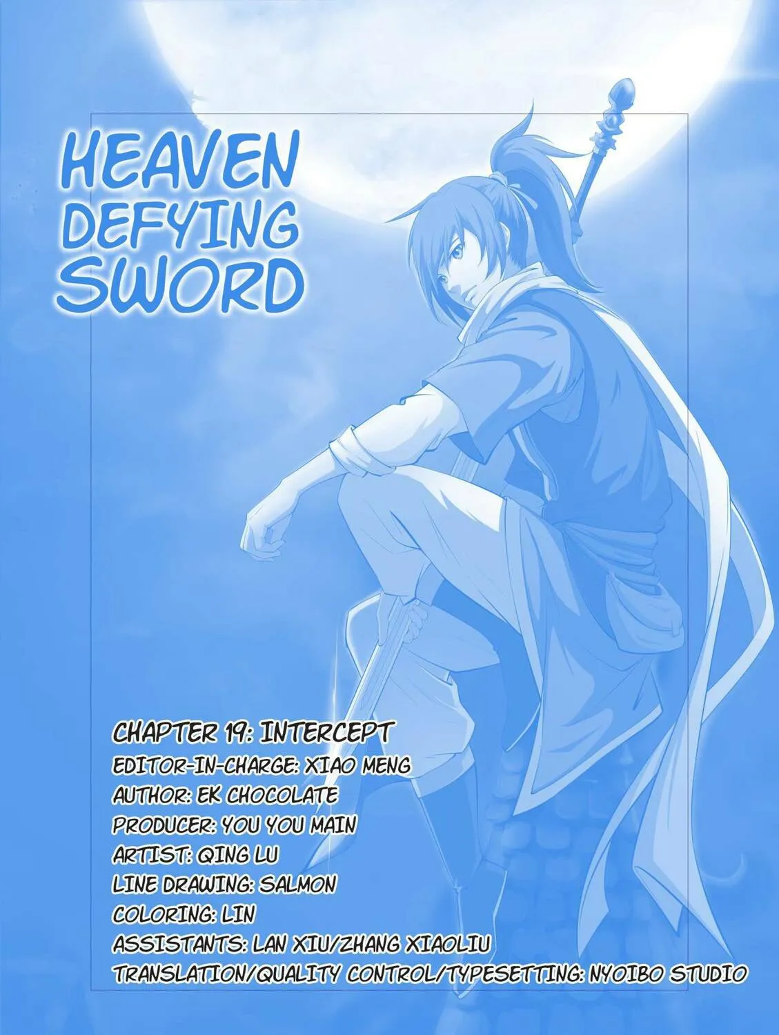 Heaven Defying Sword Chapter 19 page 1 - 