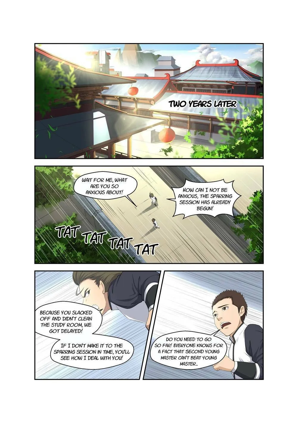 Heaven Defying Sword Chapter 3 page 1 - 