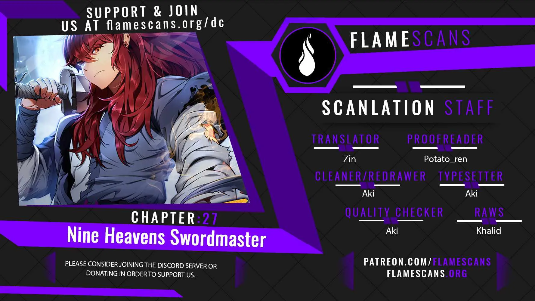 Heavenly Inquisition Sword (Nine Heavens Swordmaster) Chapter 27 page 1 - 