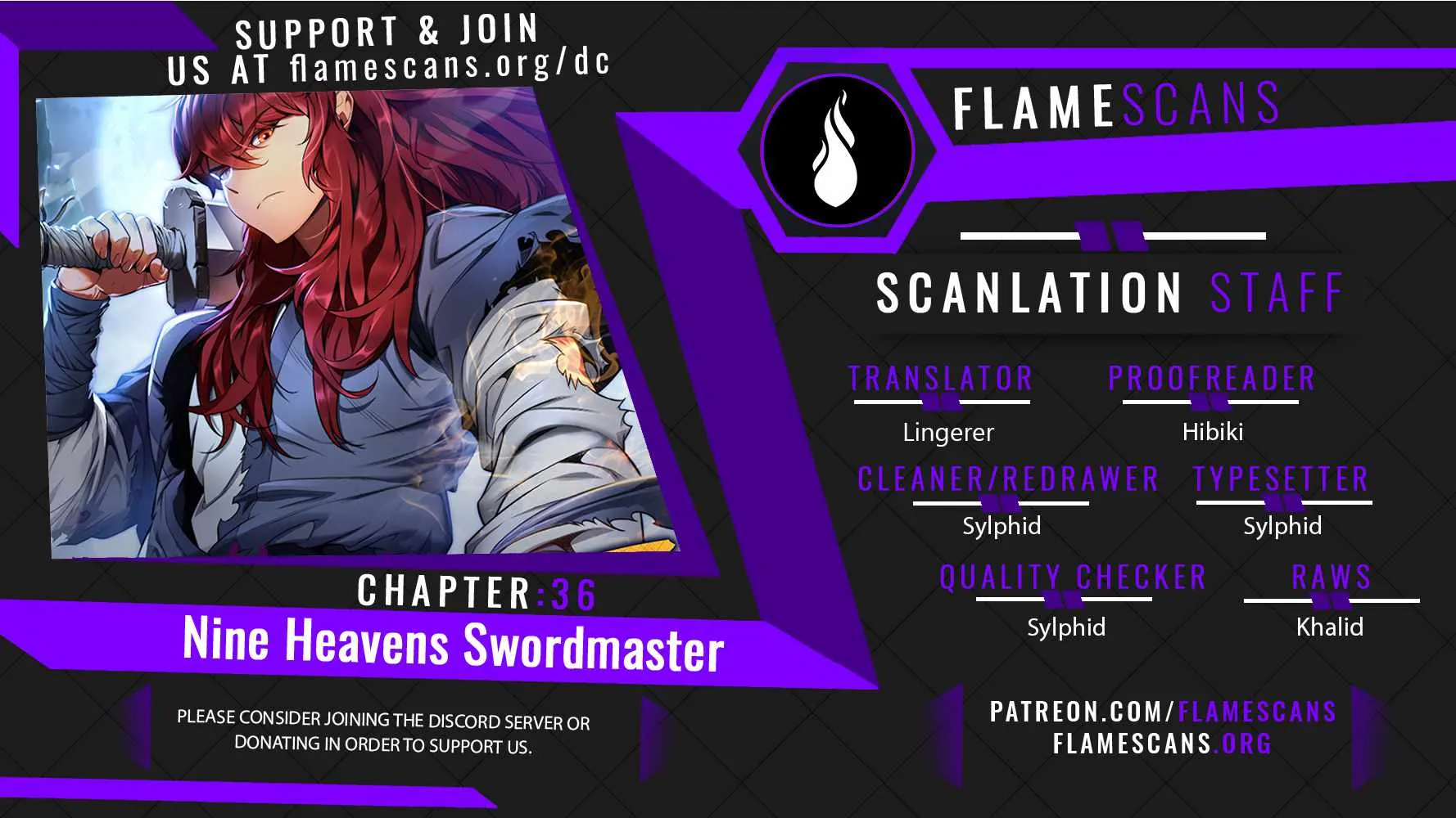 Heavenly Inquisition Sword (Nine Heavens Swordmaster) Chapter 36 page 1 - 
