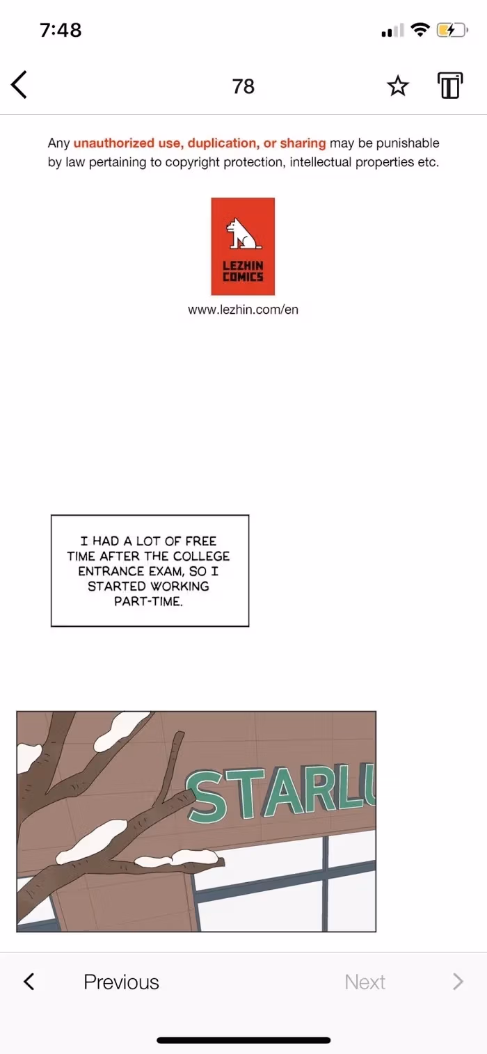 Heesu in Class 2 Chapter 78 page 2 - 