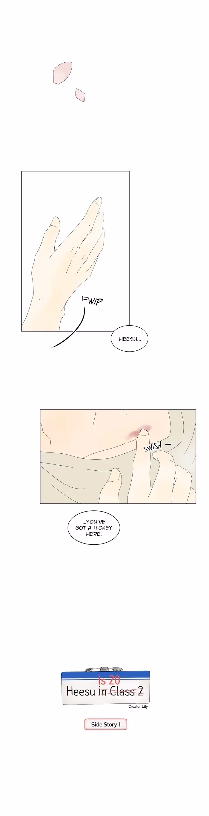 Heesu in Class 2 Chapter 80 page 3 - 
