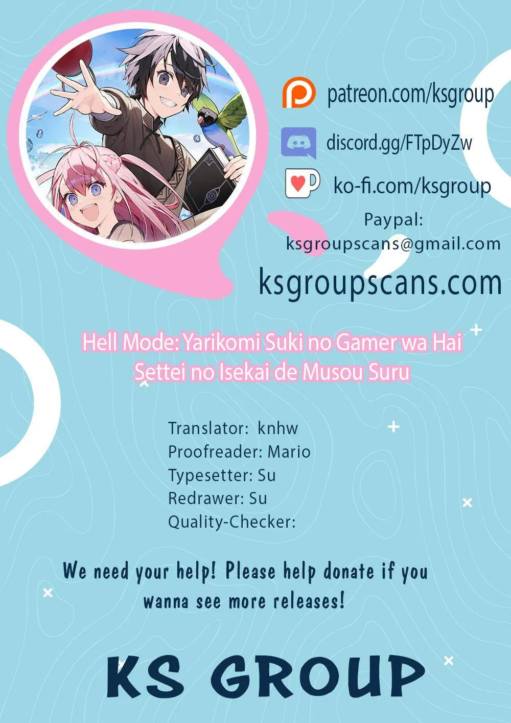 Hell Mode – Yarikomi Suki no Gamer wa Haisettei no Isekai de Musou Suru Chapter 10 page 1 - 