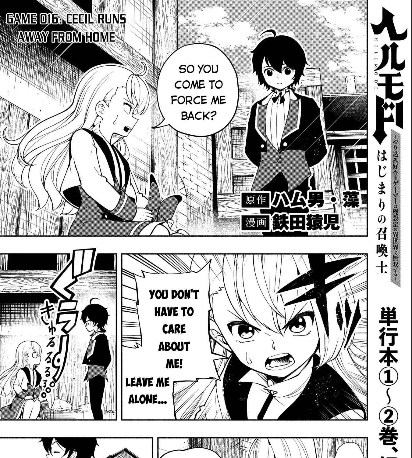 Hell Mode – Yarikomi Suki no Gamer wa Haisettei no Isekai de Musou Suru Chapter 16 page 2 - 