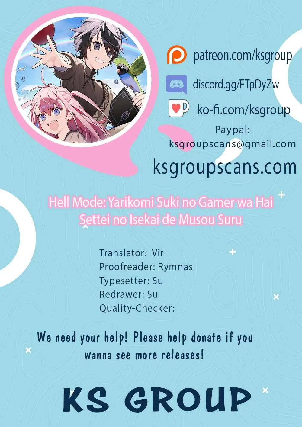 Hell Mode – Yarikomi Suki no Gamer wa Haisettei no Isekai de Musou Suru Chapter 21 page 1 - 