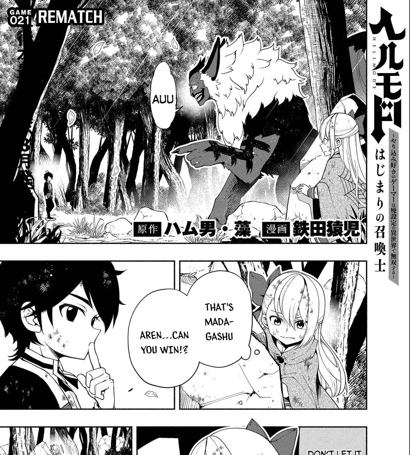 Hell Mode – Yarikomi Suki no Gamer wa Haisettei no Isekai de Musou Suru Chapter 21 page 2 - 