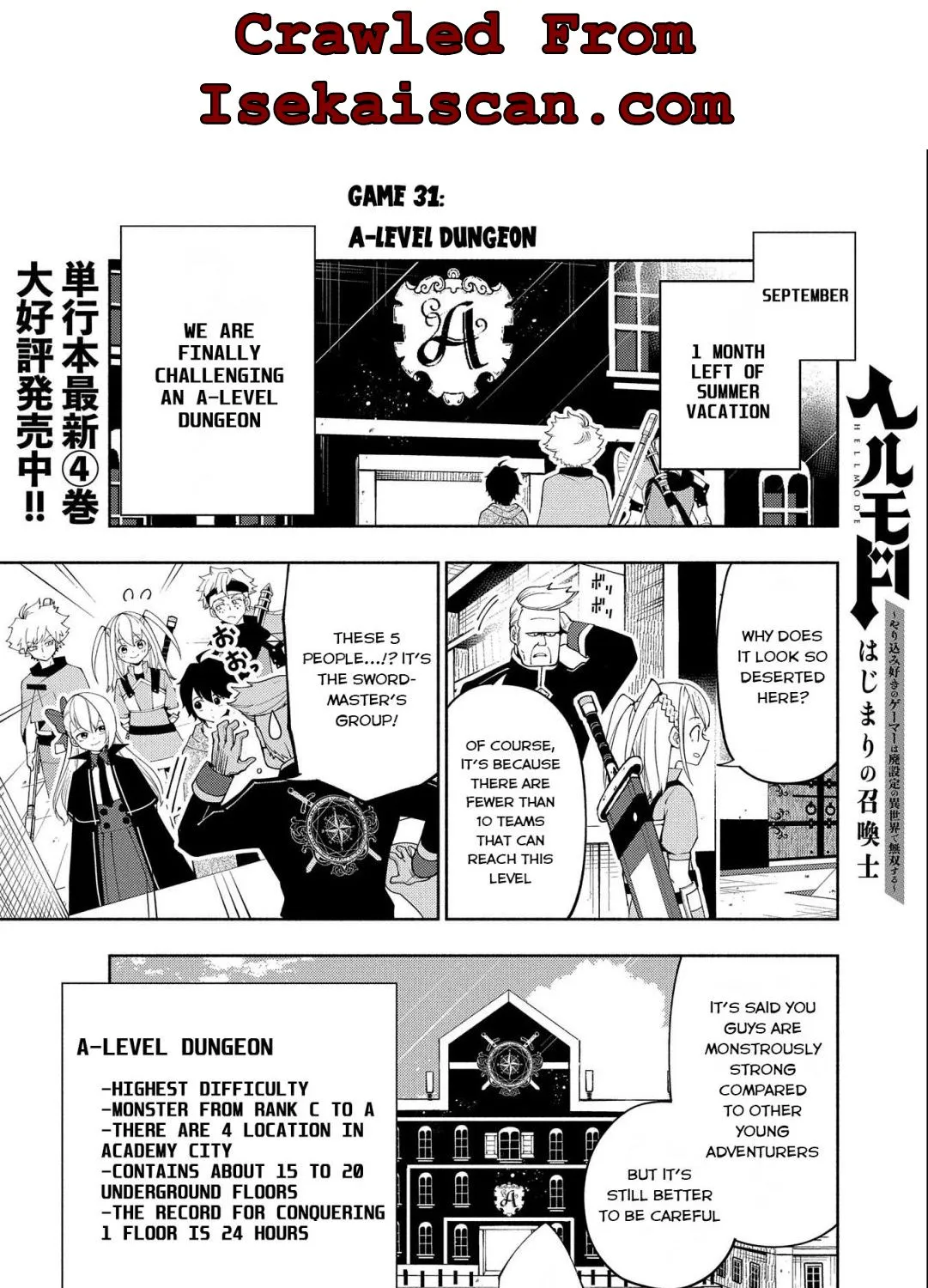 Hell Mode – Yarikomi Suki no Gamer wa Haisettei no Isekai de Musou Suru Chapter 31 page 2 - 