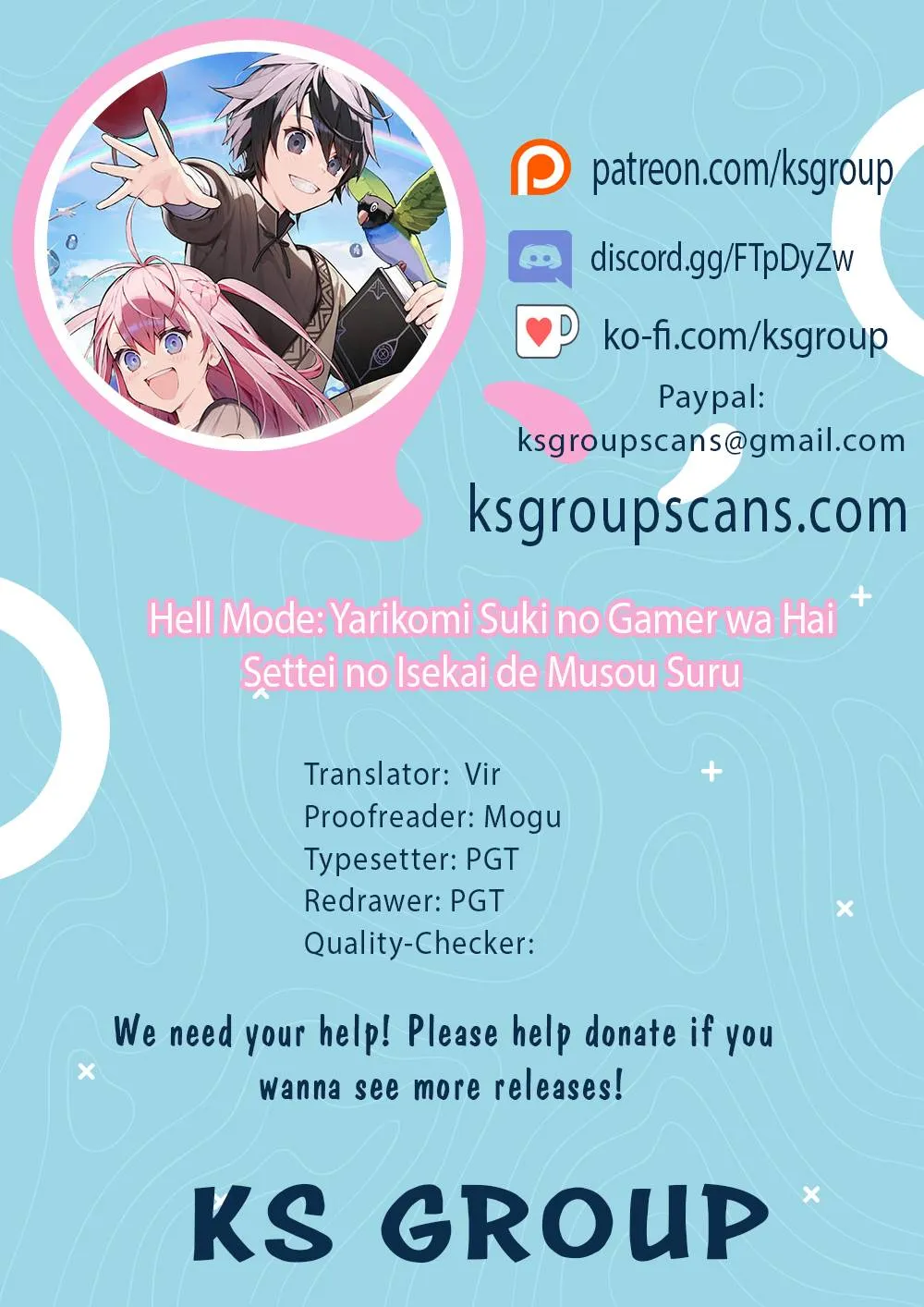 Hell Mode – Yarikomi Suki no Gamer wa Haisettei no Isekai de Musou Suru Chapter 33 page 1 - 