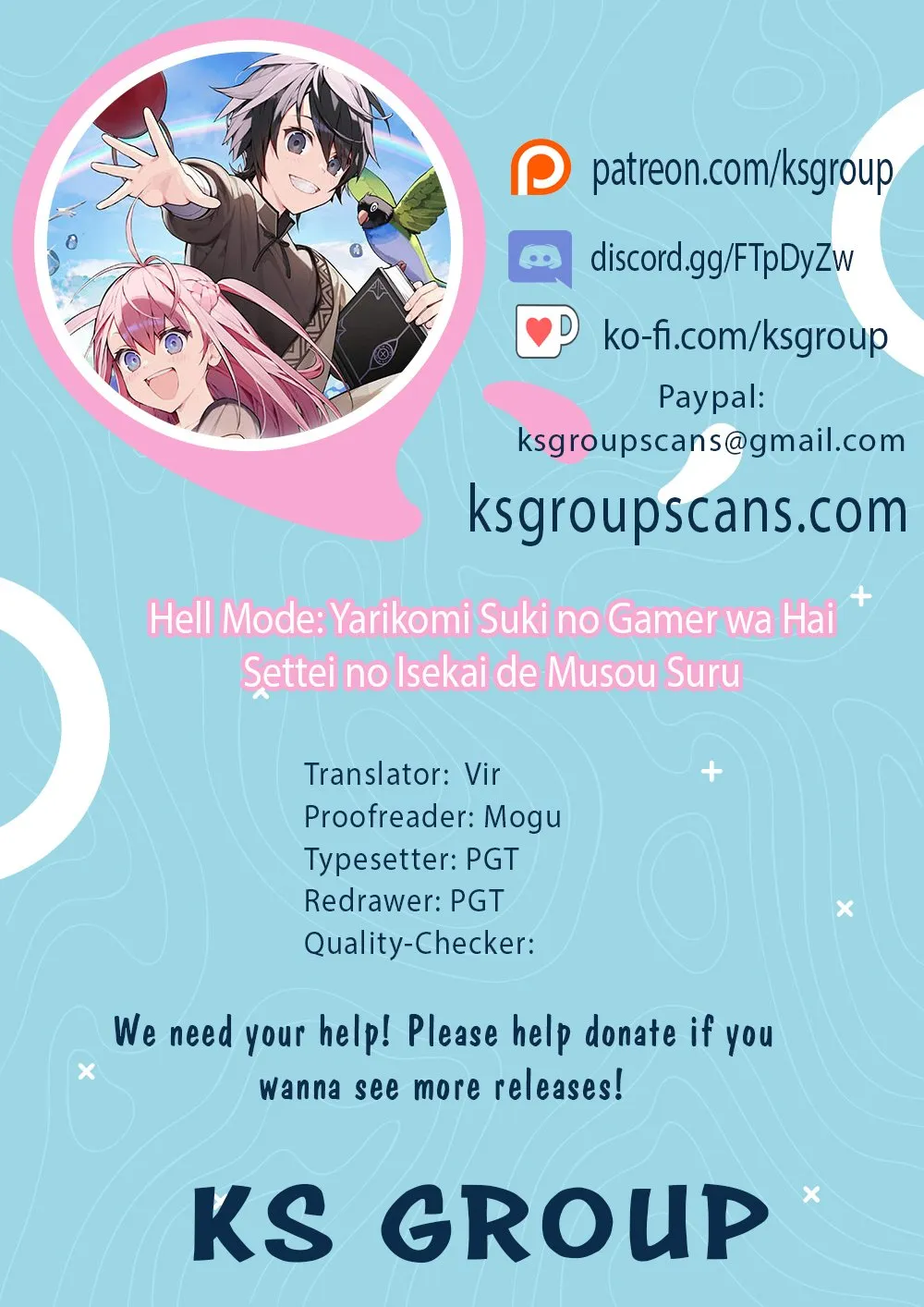 Hell Mode – Yarikomi Suki no Gamer wa Haisettei no Isekai de Musou Suru Chapter 34 page 1 - 