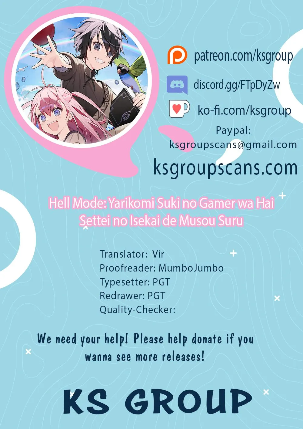 Hell Mode – Yarikomi Suki no Gamer wa Haisettei no Isekai de Musou Suru Chapter 35 page 1 - 