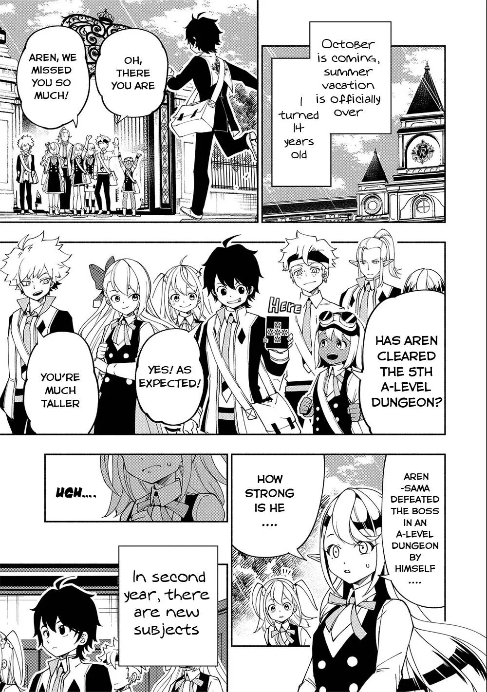 Hell Mode – Yarikomi Suki no Gamer wa Haisettei no Isekai de Musou Suru Chapter 36 page 8 - 