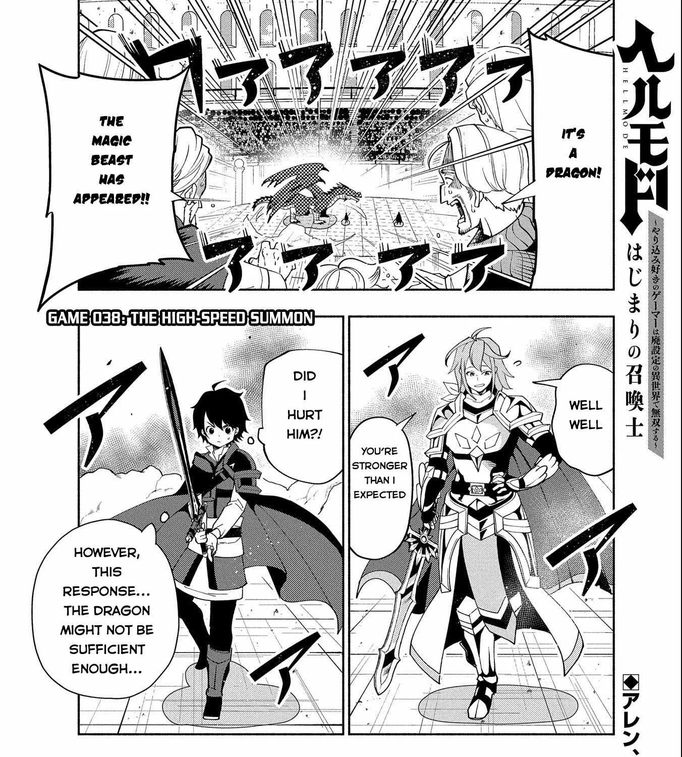 Hell Mode – Yarikomi Suki no Gamer wa Haisettei no Isekai de Musou Suru Chapter 38 page 2 - 