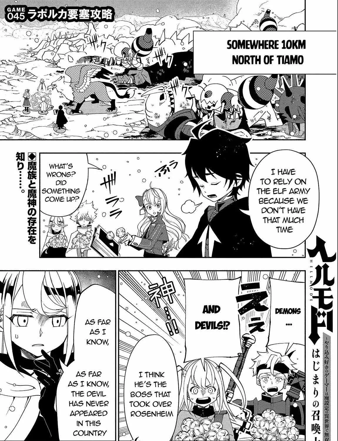 Hell Mode – Yarikomi Suki no Gamer wa Haisettei no Isekai de Musou Suru Chapter 45 page 2 - 