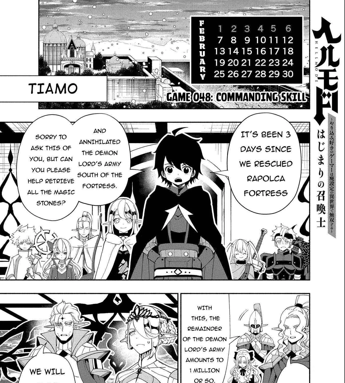 Hell Mode – Yarikomi Suki no Gamer wa Haisettei no Isekai de Musou Suru Chapter 48 page 2 - 