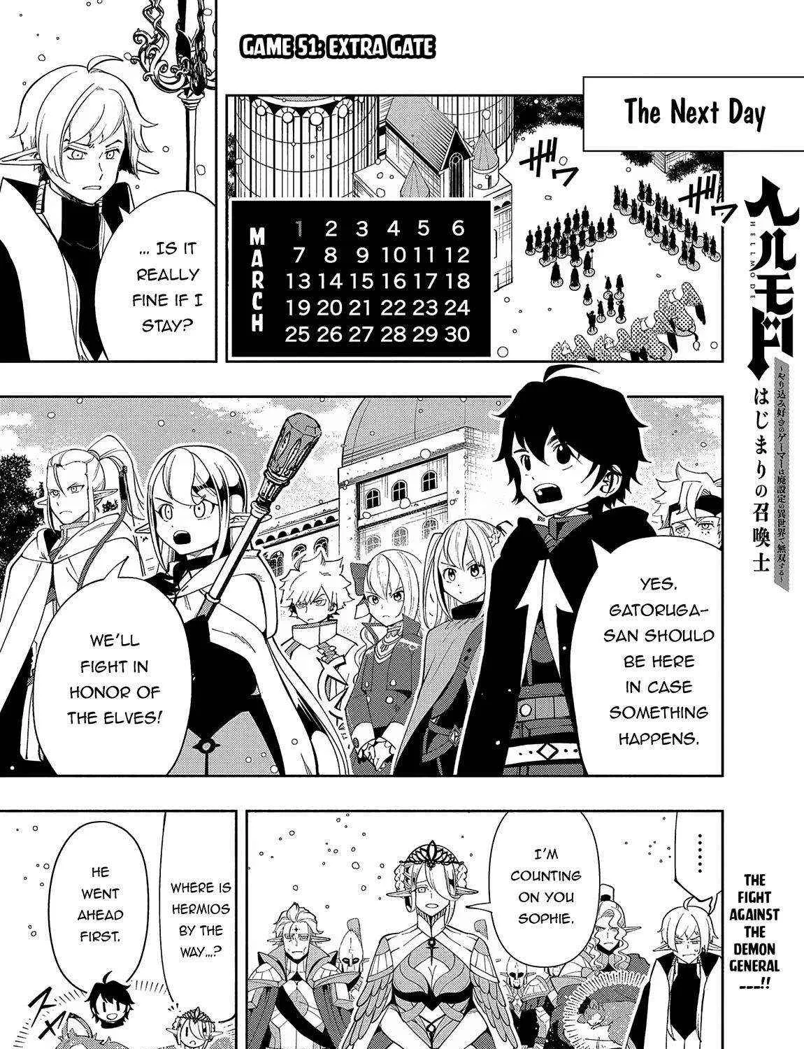 Hell Mode – Yarikomi Suki no Gamer wa Haisettei no Isekai de Musou Suru Chapter 51 page 3 - 