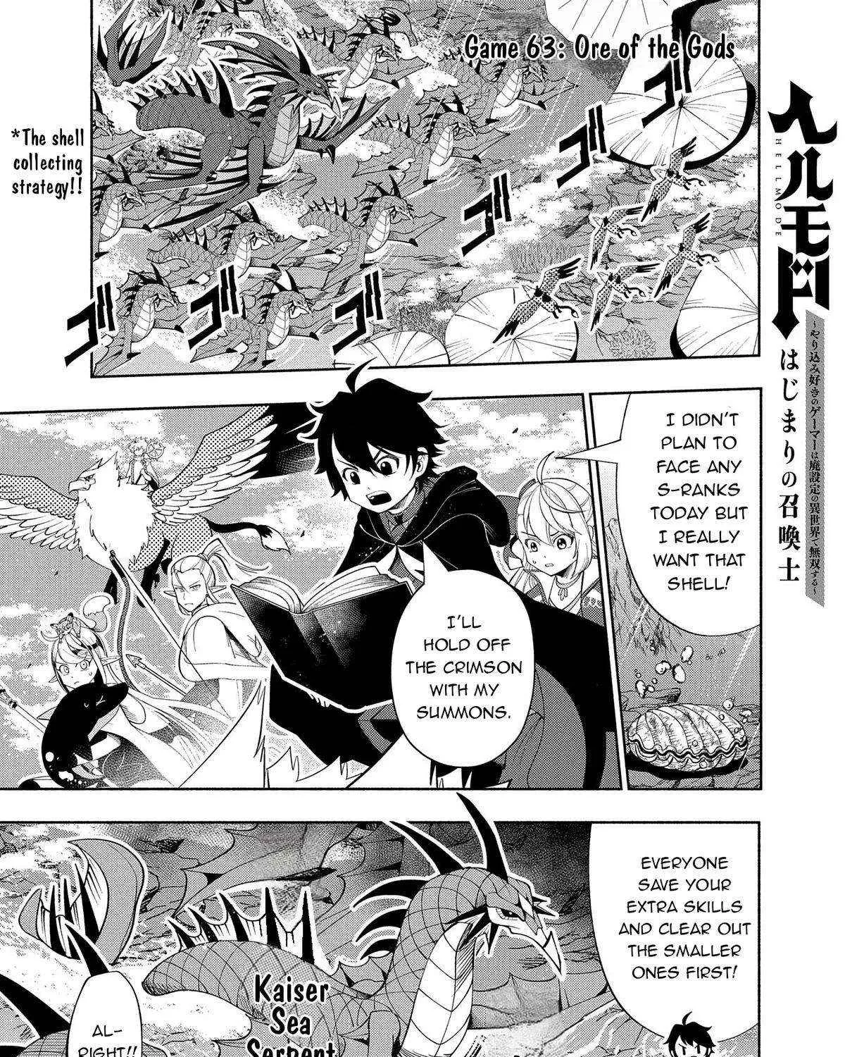 Hell Mode – Yarikomi Suki no Gamer wa Haisettei no Isekai de Musou Suru Chapter 63 page 2 - 
