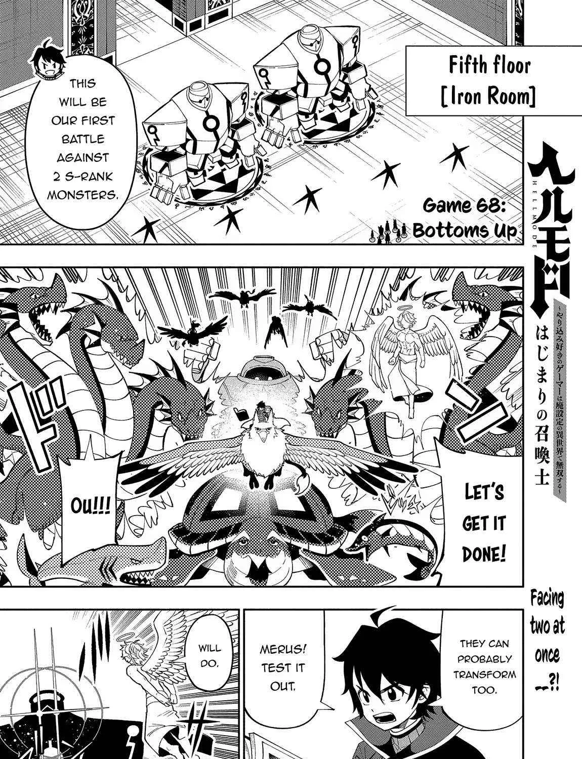 Hell Mode – Yarikomi Suki no Gamer wa Haisettei no Isekai de Musou Suru Chapter 68 page 2 - 