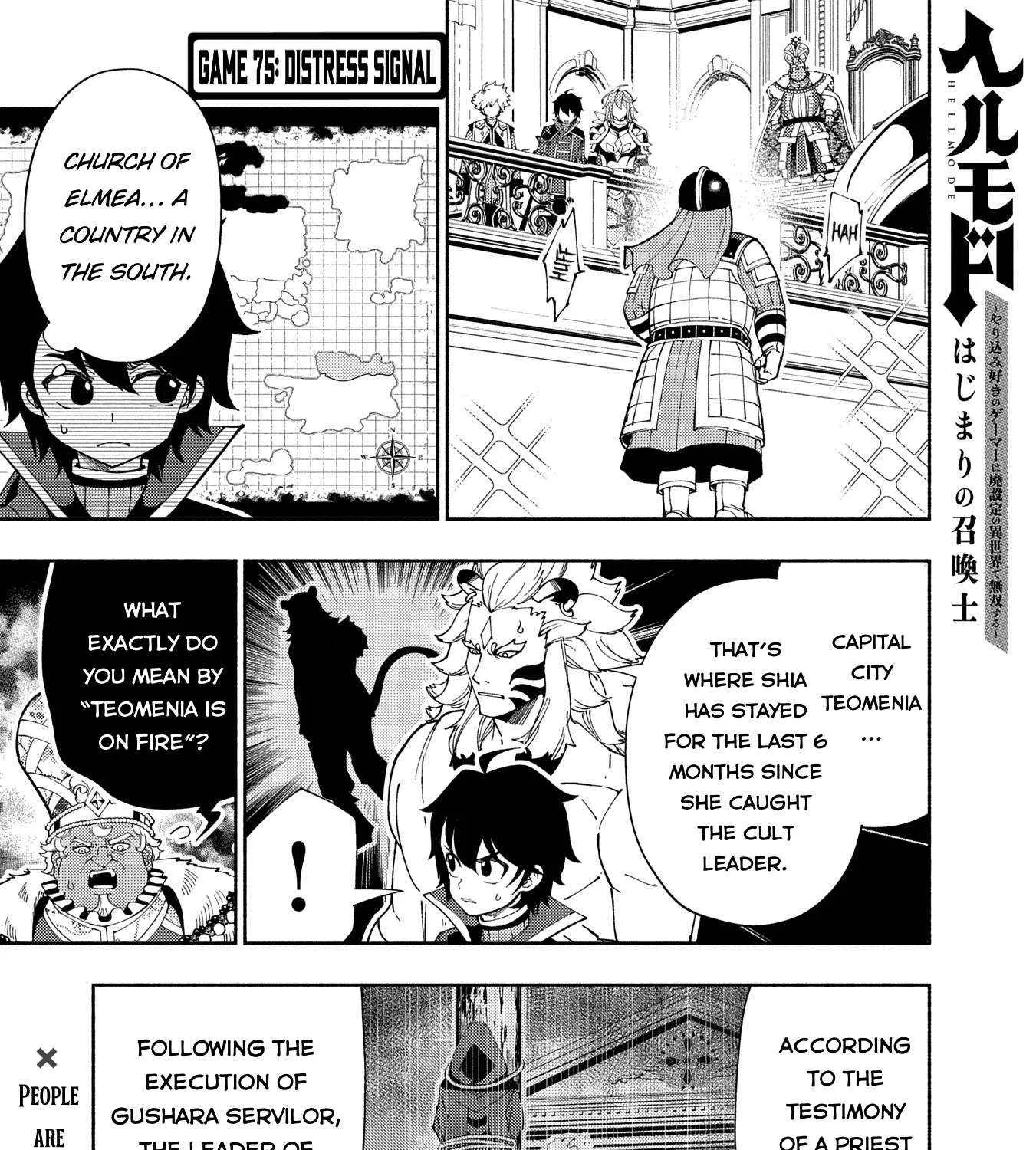 Hell Mode – Yarikomi Suki no Gamer wa Haisettei no Isekai de Musou Suru Chapter 75.1 page 3 - 