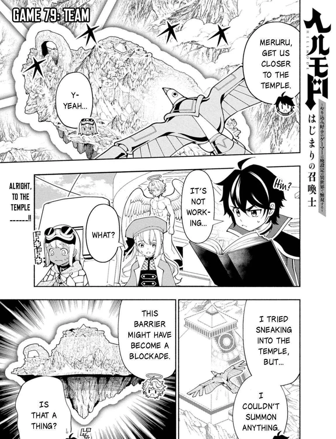 Hell Mode – Yarikomi Suki no Gamer wa Haisettei no Isekai de Musou Suru Chapter 79.1 page 2 - 