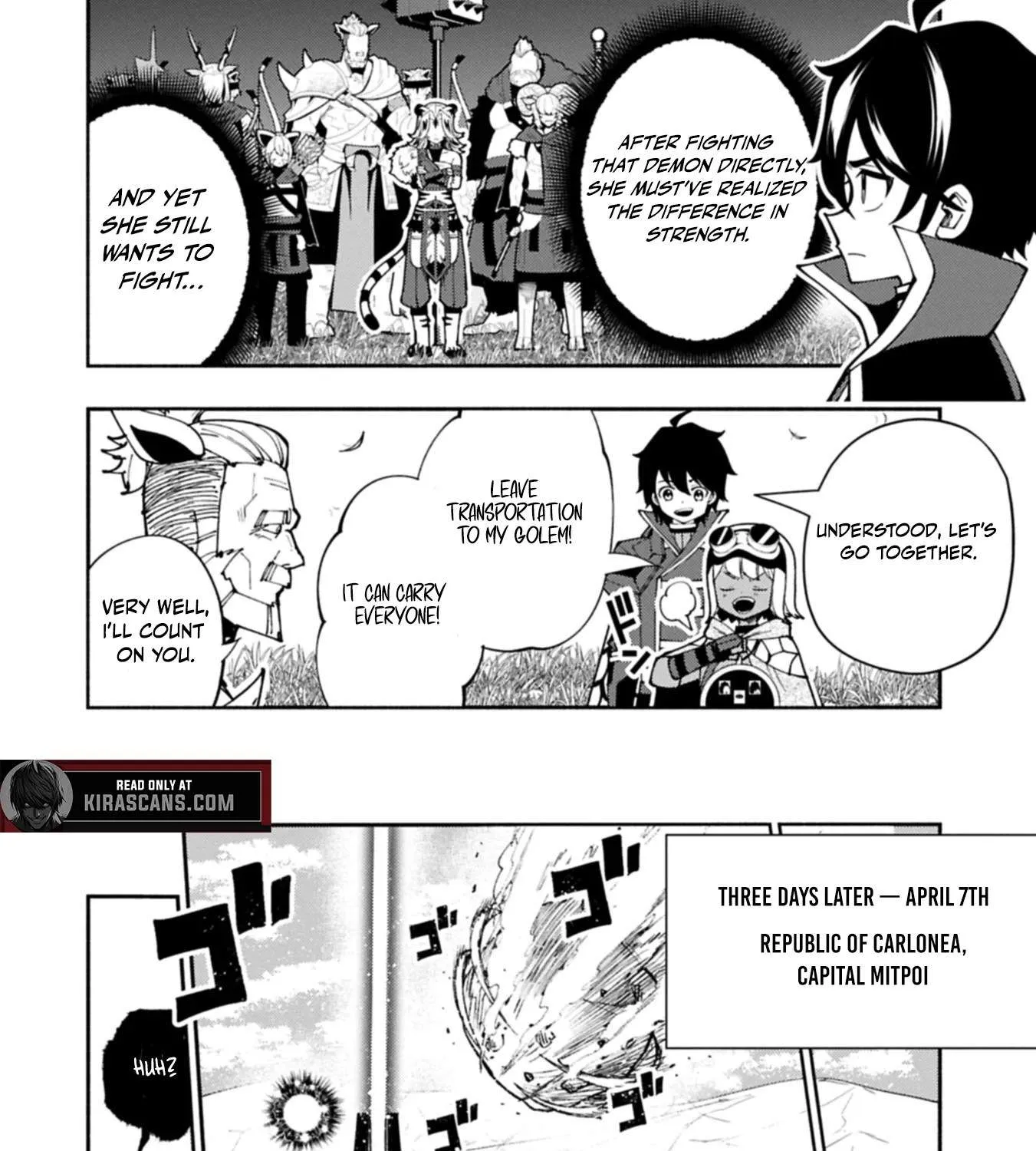 Hell Mode – Yarikomi Suki no Gamer wa Haisettei no Isekai de Musou Suru Chapter 84.1 page 8 - 
