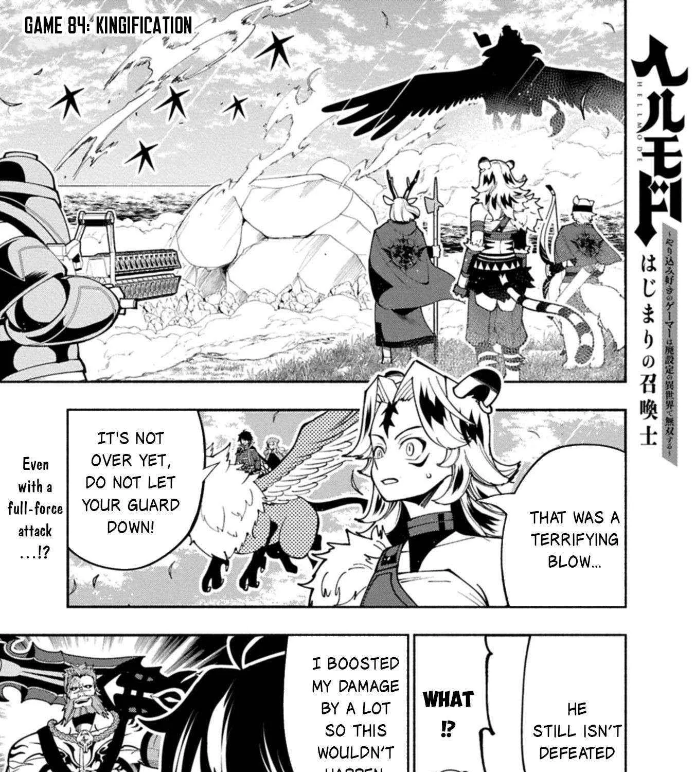 Hell Mode – Yarikomi Suki no Gamer wa Haisettei no Isekai de Musou Suru Chapter 84 page 2 - 