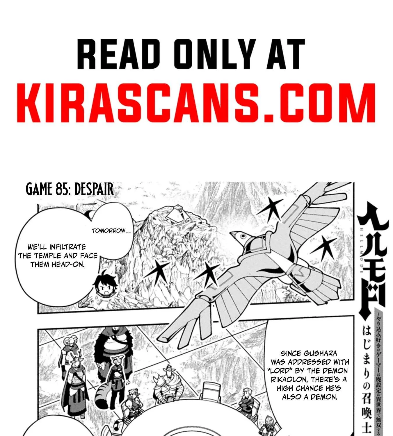 Hell Mode – Yarikomi Suki no Gamer wa Haisettei no Isekai de Musou Suru Chapter 85.1 page 3 - 