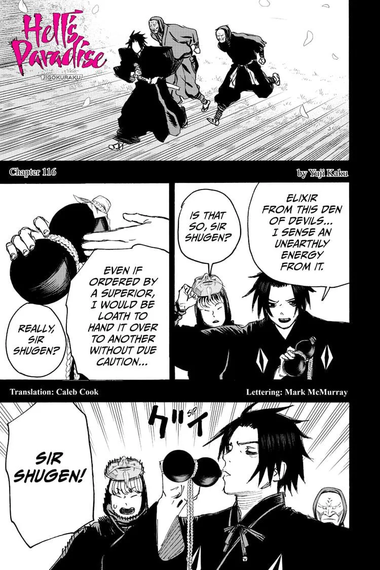 Hell's Paradise: Jigokuraku Chapter 116 page 1 - 