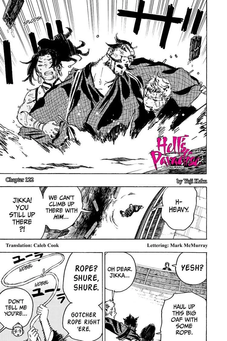 Hell's Paradise: Jigokuraku Chapter 122 page 1 - 