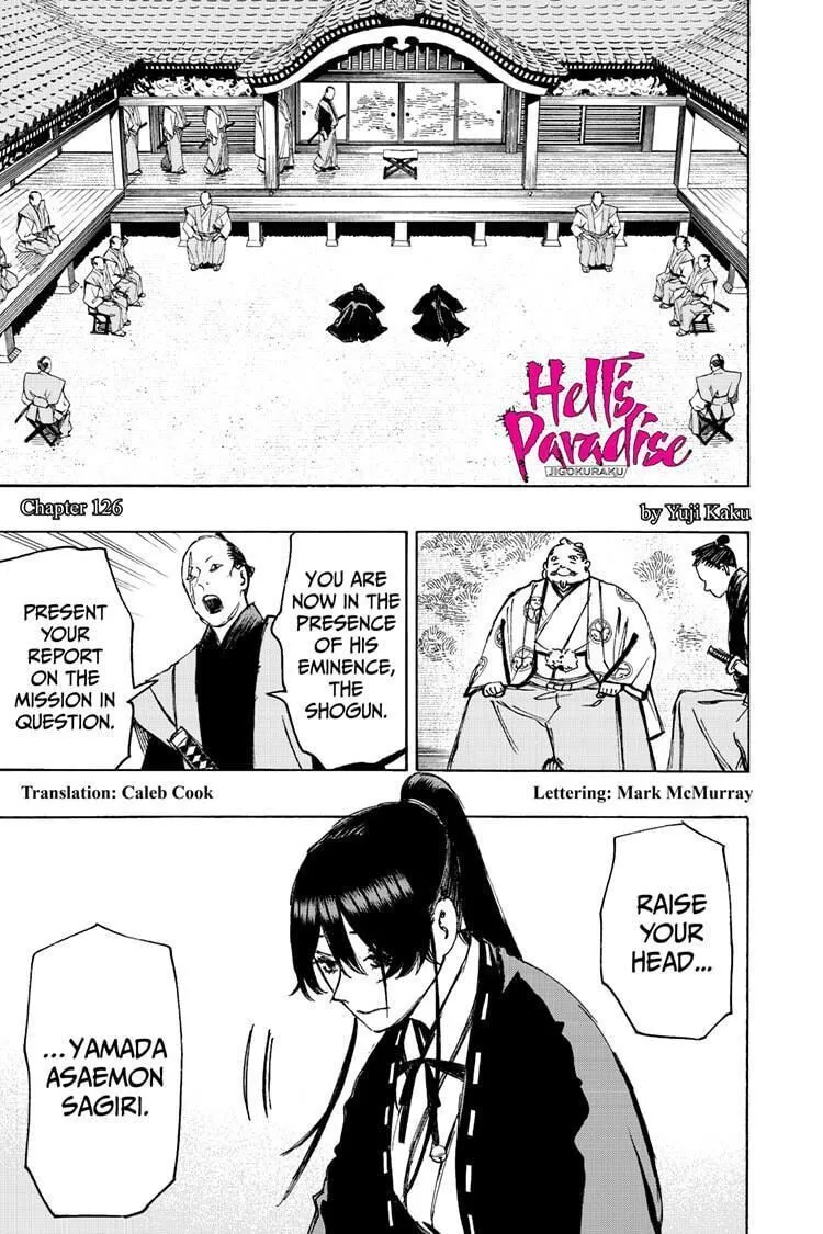 Hell's Paradise: Jigokuraku Chapter 126 page 1 - 
