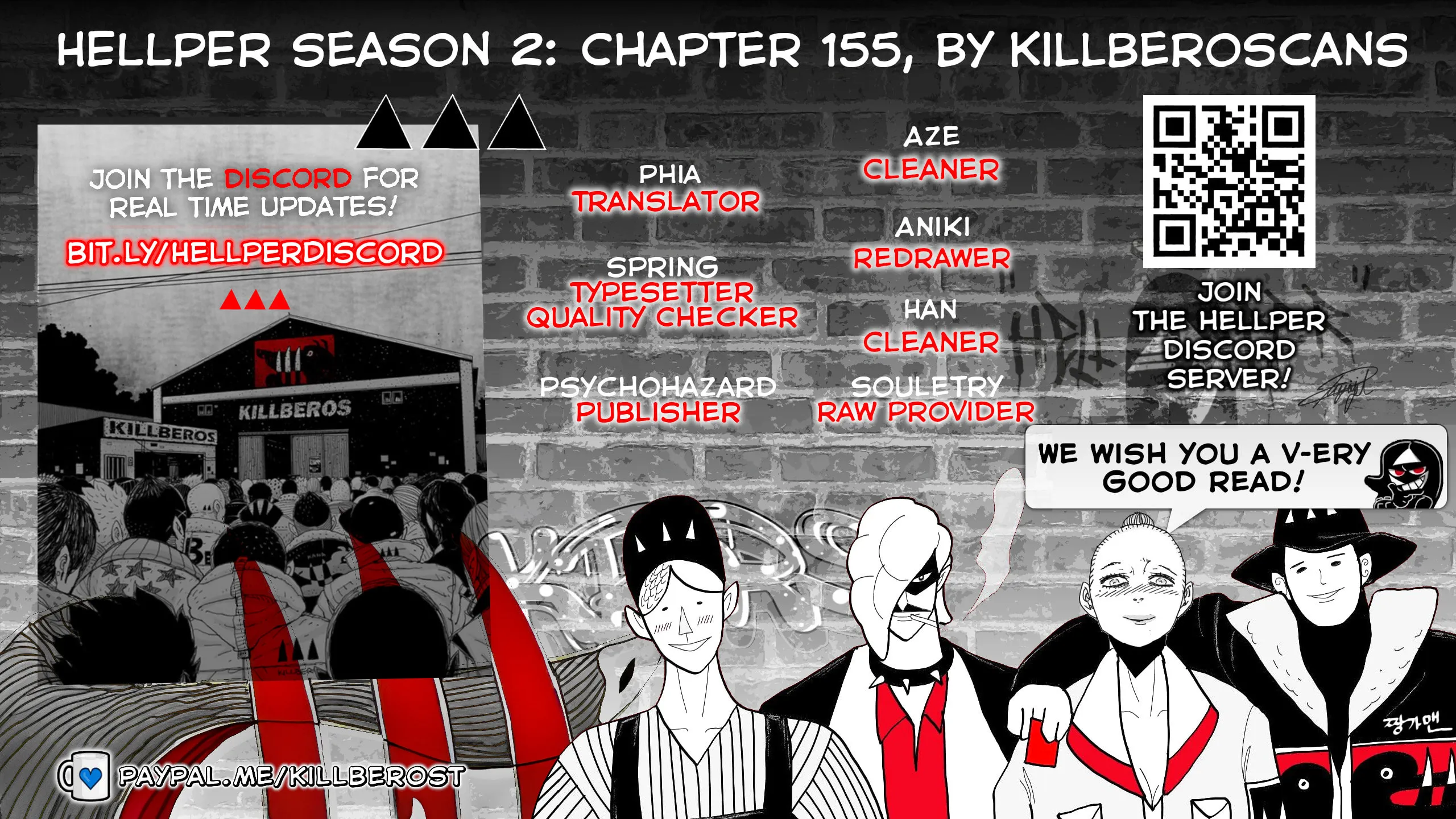 Hellper 2 <KillBeros> Chapter 155 page 1 - 
