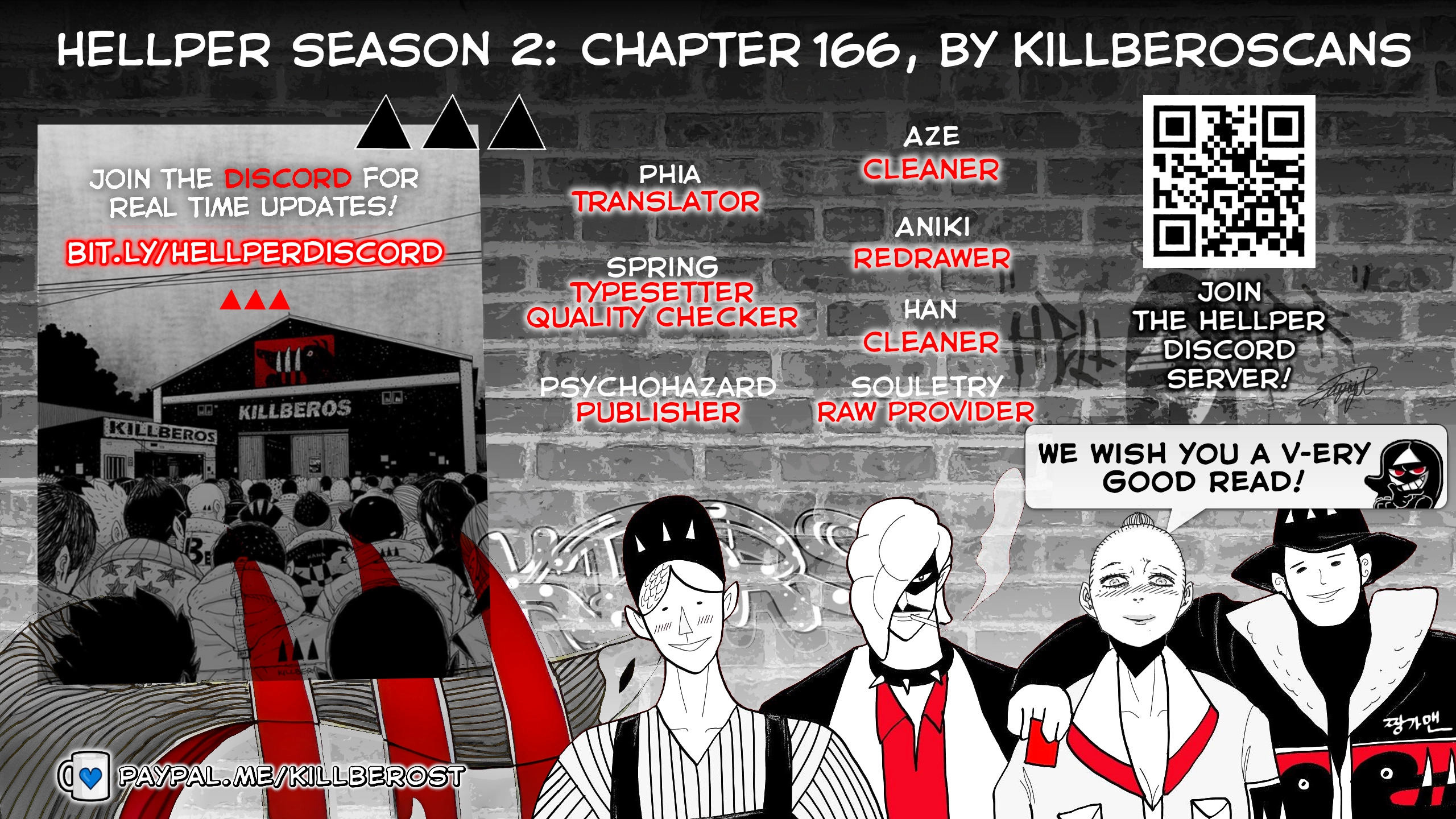 Hellper 2 <KillBeros> Chapter 166 page 1 - 