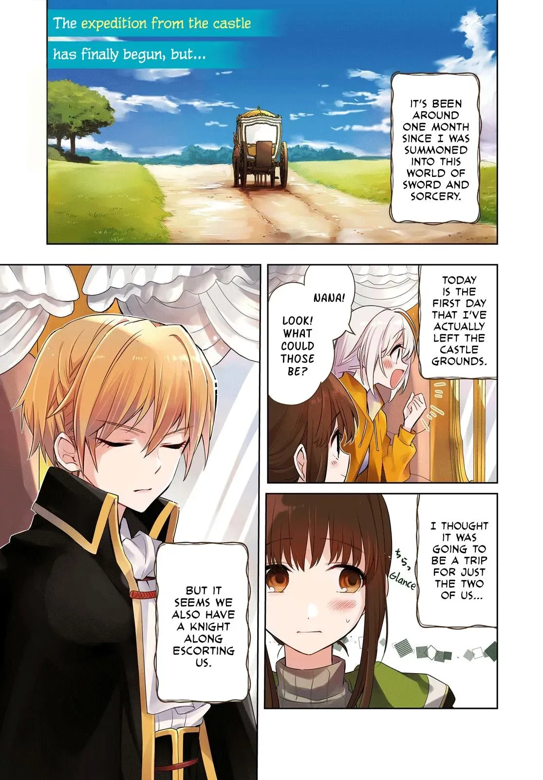 Helpless Saint and the Powerless Princess Chapter 5 page 1 - 
