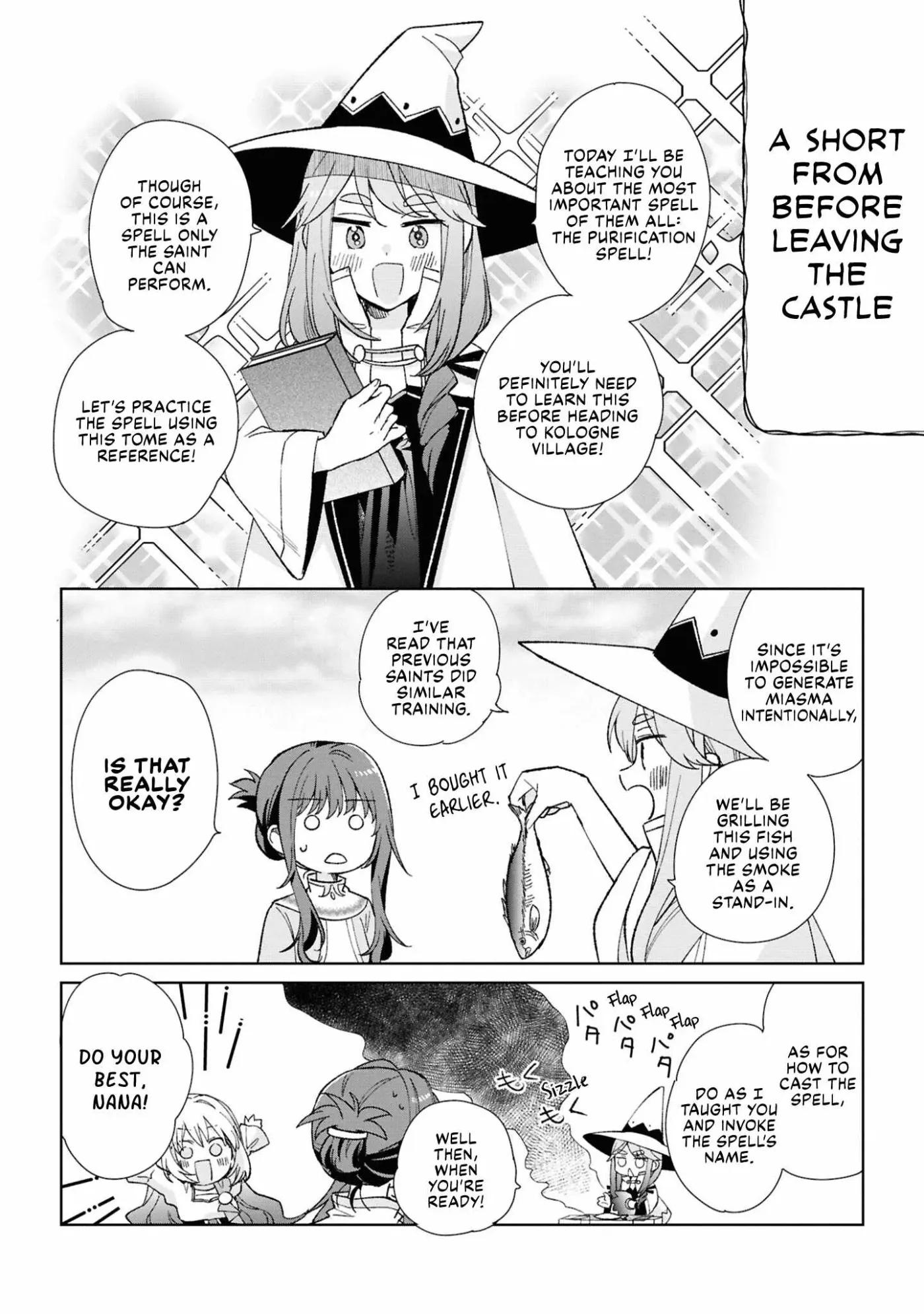 Helpless Saint and the Powerless Princess Chapter 9.5 page 1 - 