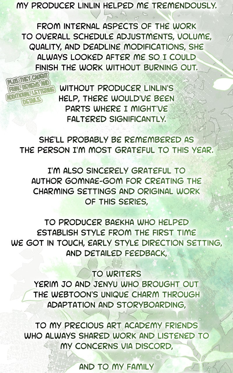 Her Tiny Highness,the Mastermind Afterword page 50 - 