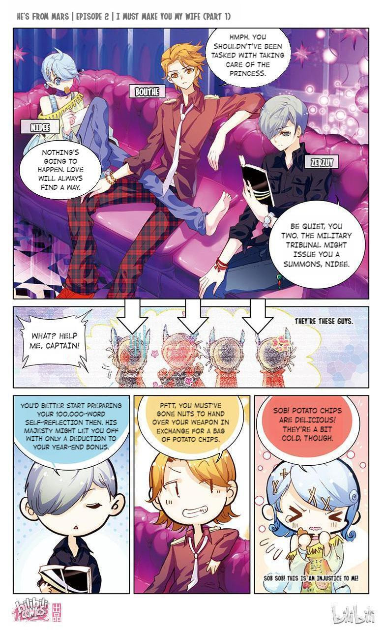 He's From Mars Chapter 3 page 8 - 