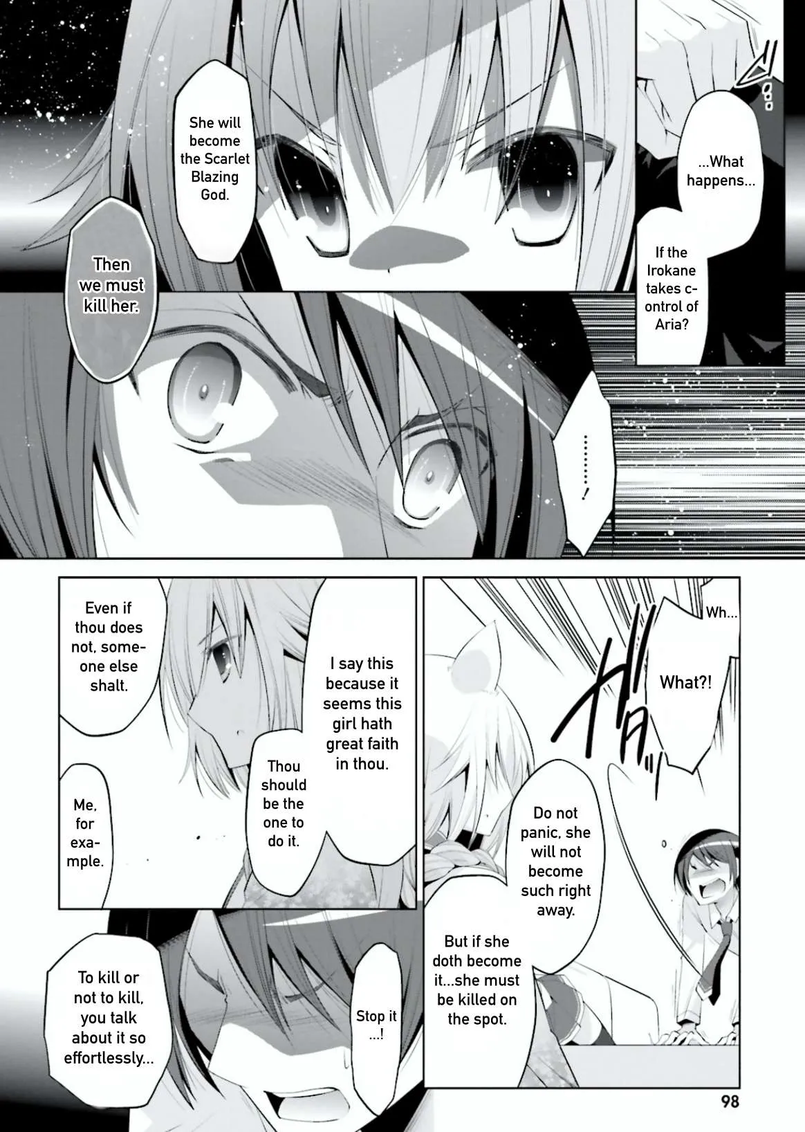 Hidan no Aria Chapter 97 page 18 - 