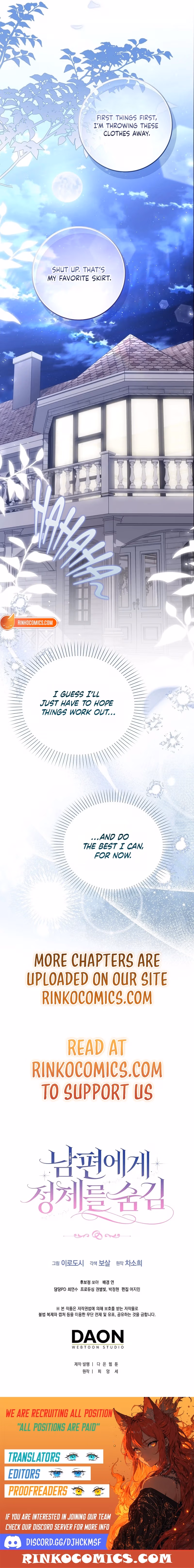 Hiding My Identity From My Husband Chapter 6 page 19 - 