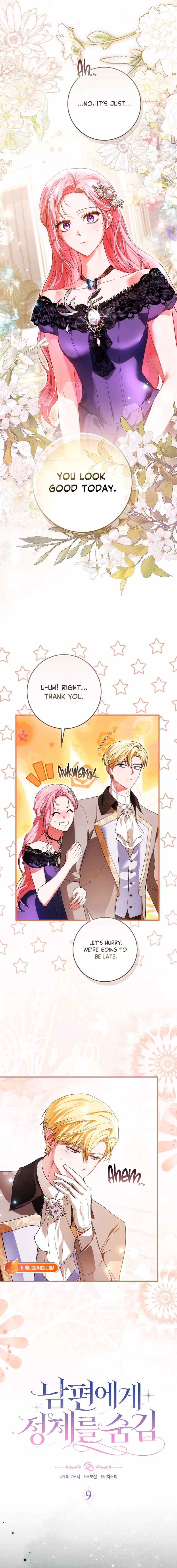 Hiding My Identity From My Husband Chapter 9 page 8 - 