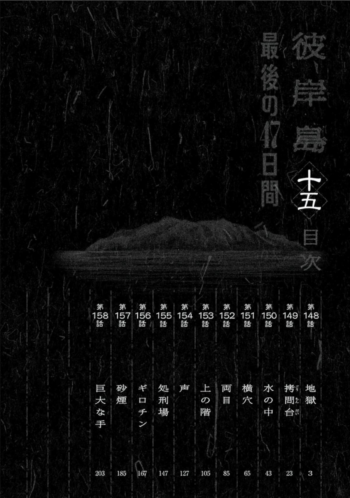 Higanjima - Saigo no 47 Hiai Chapter 148 page 3 - 