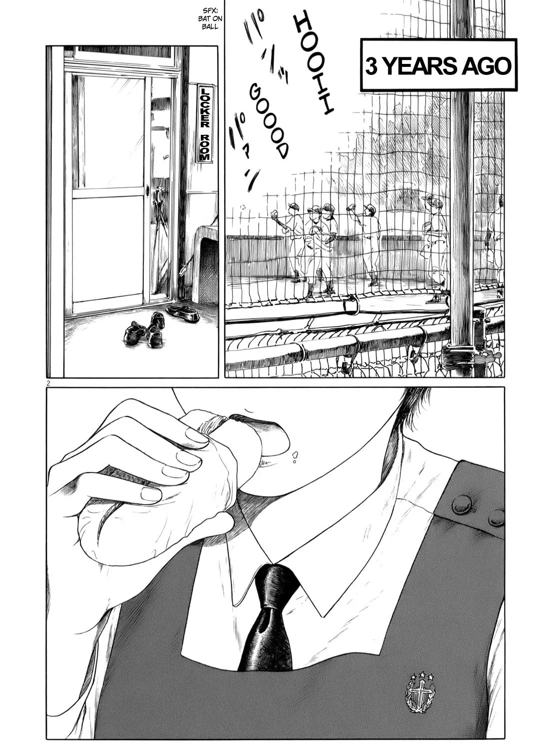 High School Baseball Player Zawa Chapter 37 page 3 - 