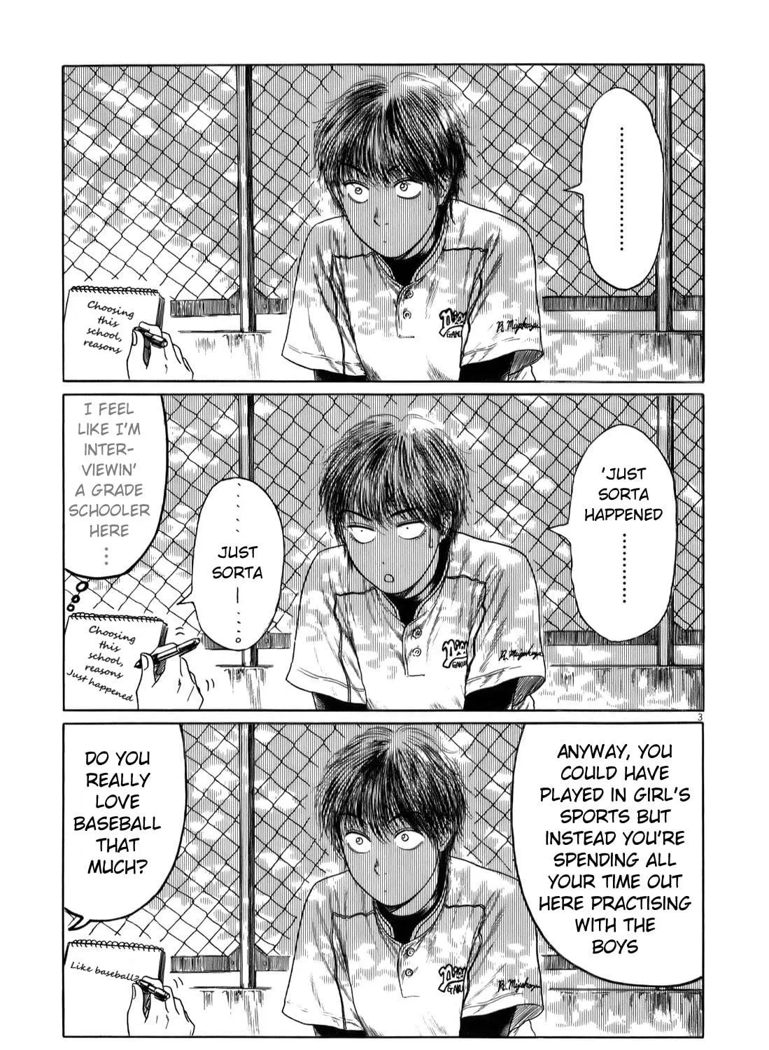High School Baseball Player Zawa Chapter 40 page 5 - 