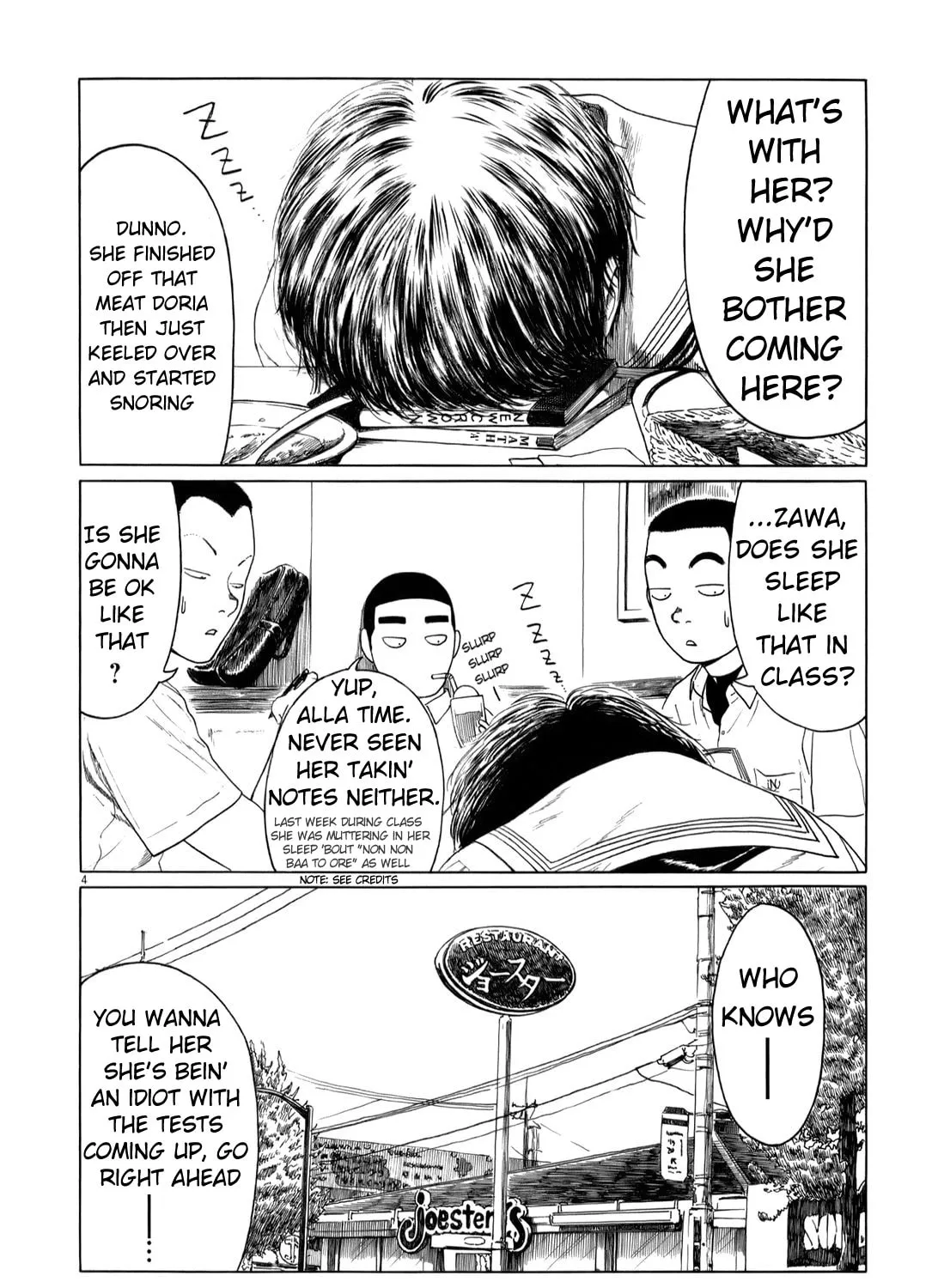 High School Baseball Player Zawa Chapter 44 page 7 - 