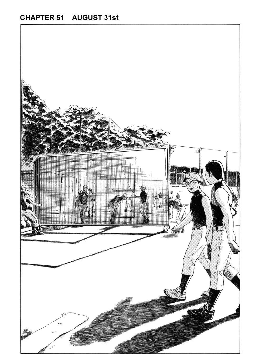 High School Baseball Player Zawa Chapter 51 page 1 - 
